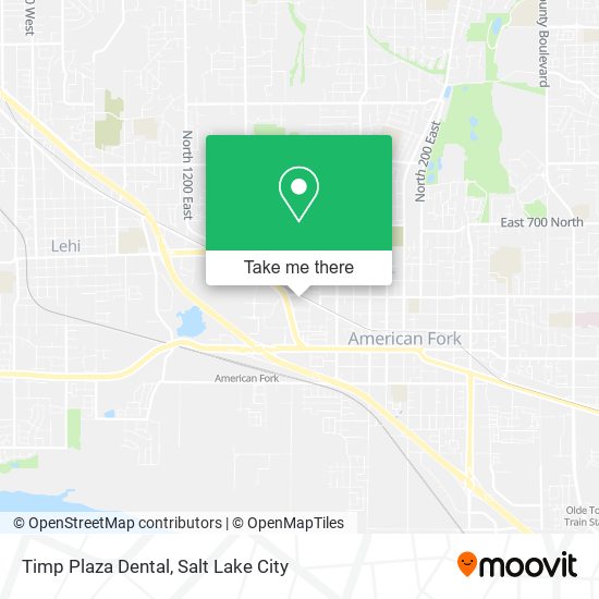 Timp Plaza Dental map