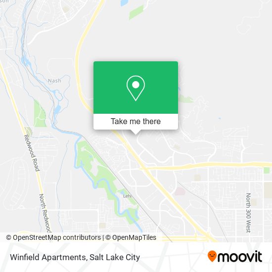 Winfield Apartments map