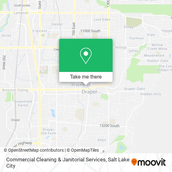 Commercial Cleaning & Janitorial Services map