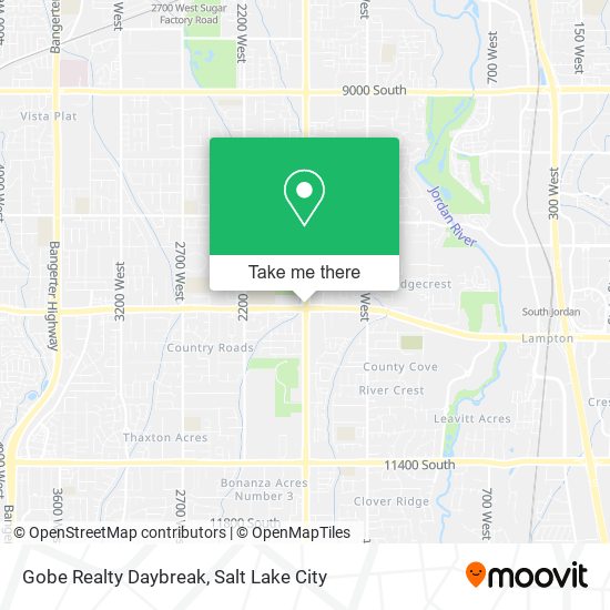 Gobe Realty Daybreak map