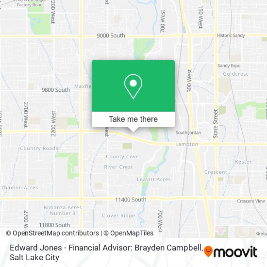 Mapa de Edward Jones - Financial Advisor: Brayden Campbell