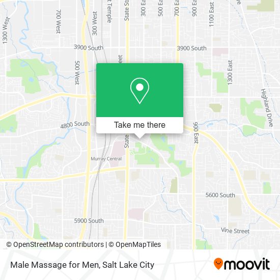 Male Massage for Men map