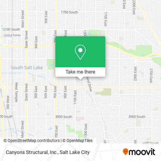 Mapa de Canyons Structural, Inc.