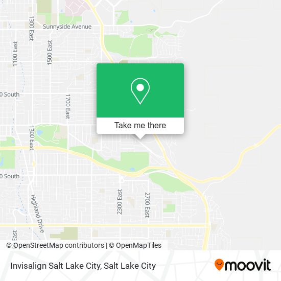 Invisalign Salt Lake City map