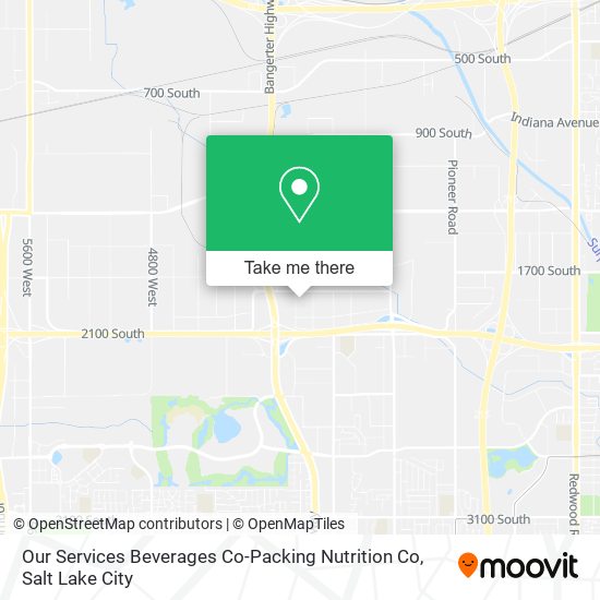 Our Services Beverages Co-Packing Nutrition Co map