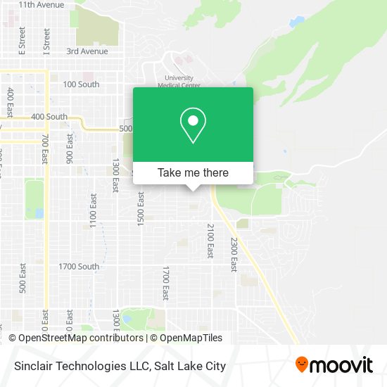 Sinclair Technologies LLC map
