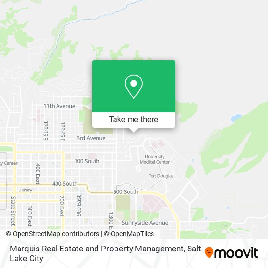 Mapa de Marquis Real Estate and Property Management