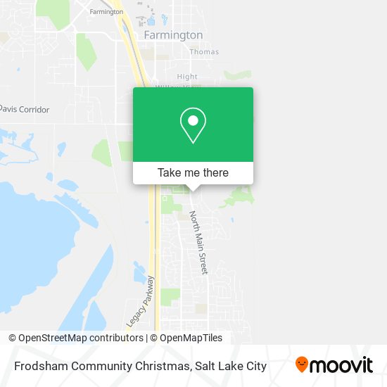 Frodsham Community Christmas map