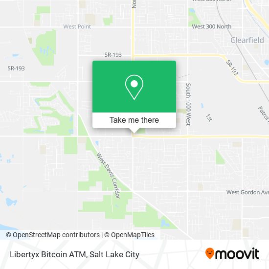 Libertyx Bitcoin ATM map