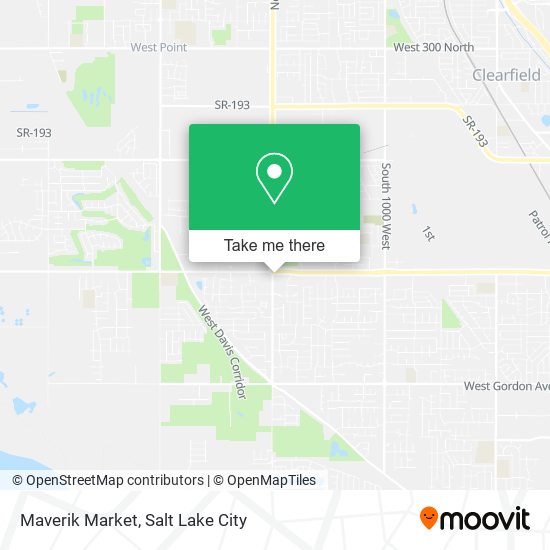 Maverik Market map