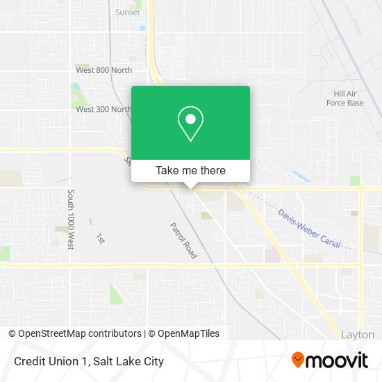 Credit Union 1 map