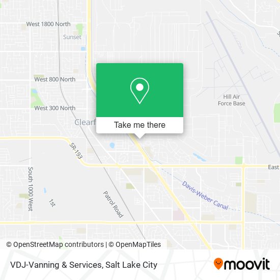 Mapa de VDJ-Vanning & Services