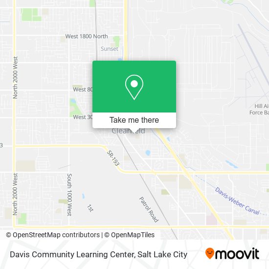 Davis Community Learning Center map
