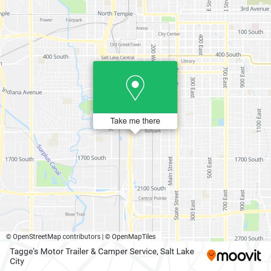 Mapa de Tagge's Motor Trailer & Camper Service