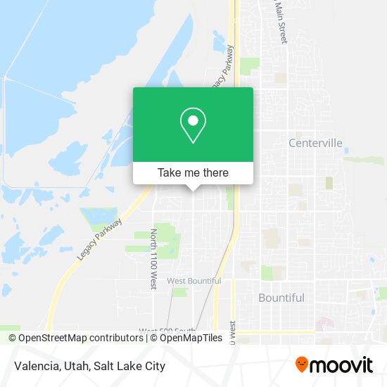 Valencia, Utah map