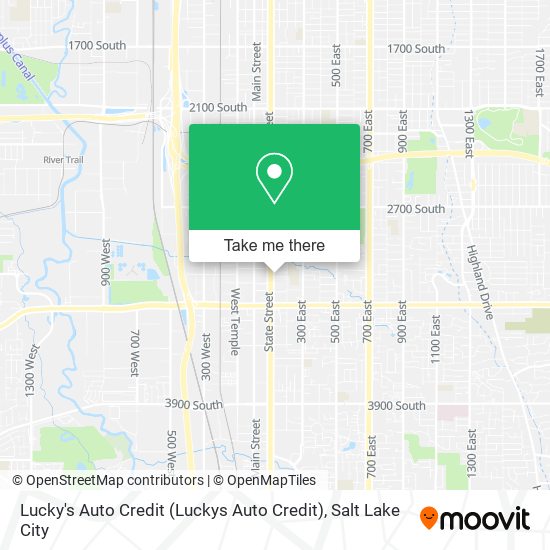 Lucky's Auto Credit (Luckys Auto Credit) map