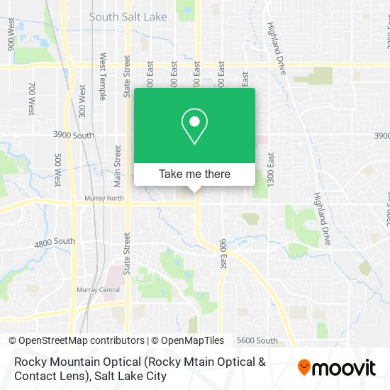 Mapa de Rocky Mountain Optical (Rocky Mtain Optical & Contact Lens)