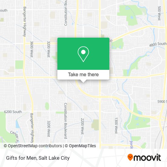 Gifts for Men map