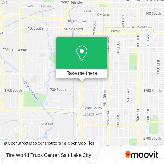 Tire World Truck Center map