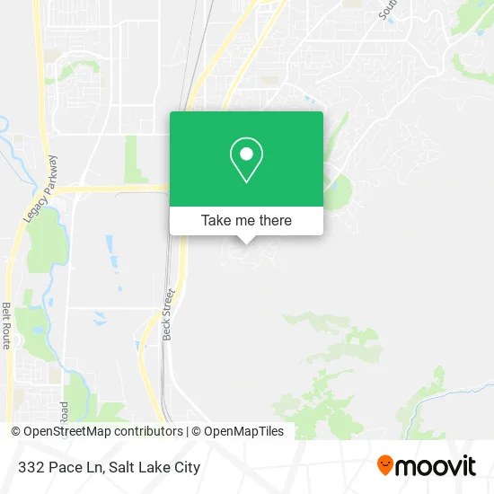 332 Pace Ln map