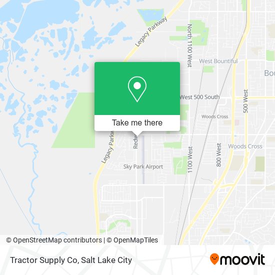 Tractor Supply Co map