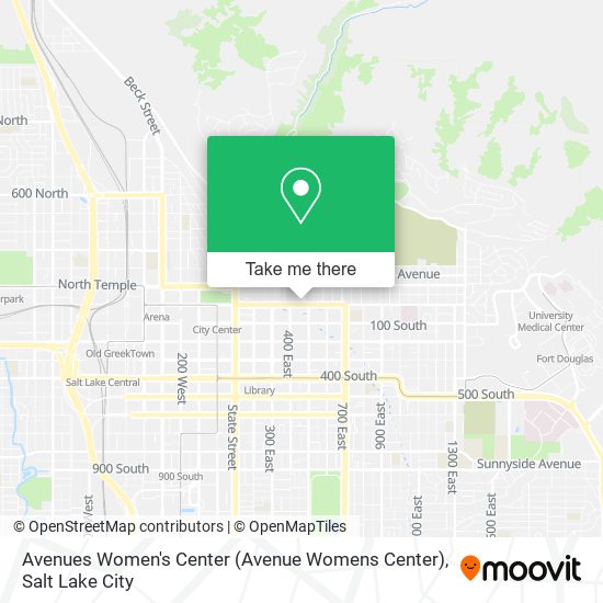 Mapa de Avenues Women's Center (Avenue Womens Center)