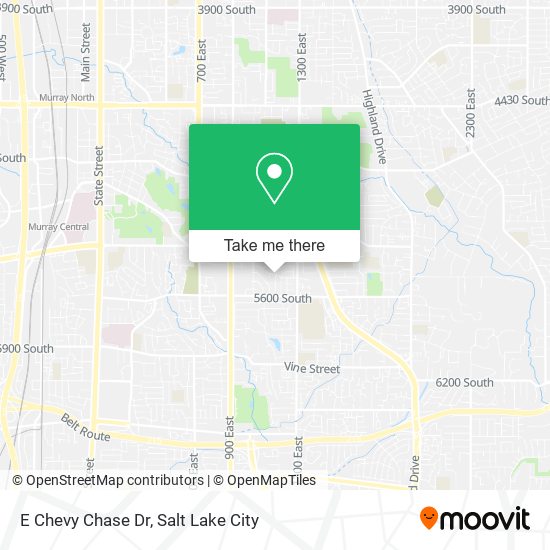 Mapa de E Chevy Chase Dr