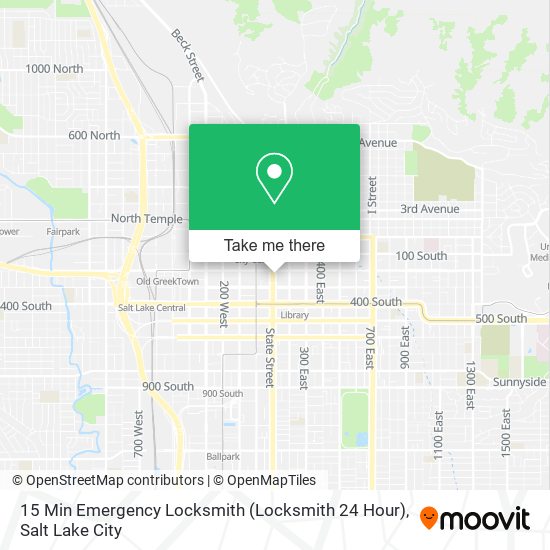 15 Min Emergency Locksmith (Locksmith 24 Hour) map