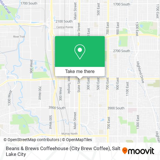 Mapa de Beans & Brews Coffeehouse (City Brew Coffee)