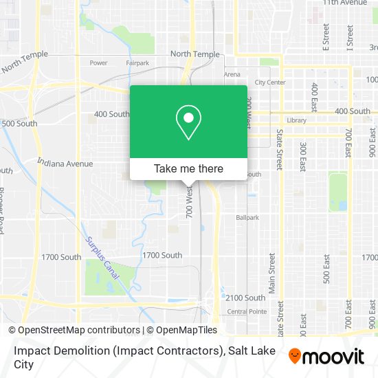 Mapa de Impact Demolition (Impact Contractors)