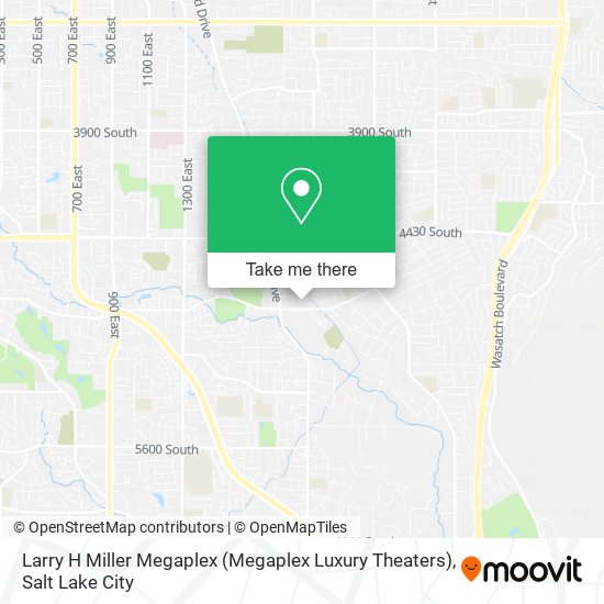 Mapa de Larry H Miller Megaplex (Megaplex Luxury Theaters)