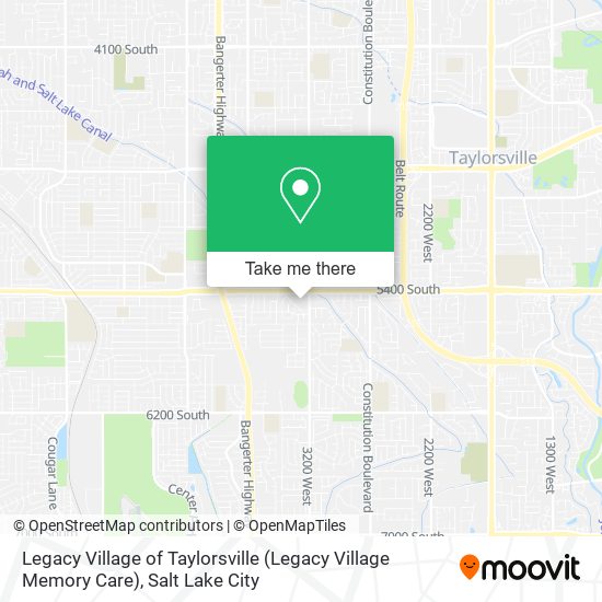 Mapa de Legacy Village of Taylorsville (Legacy Village Memory Care)