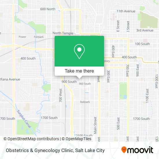 Obstetrics & Gynecology Clinic map