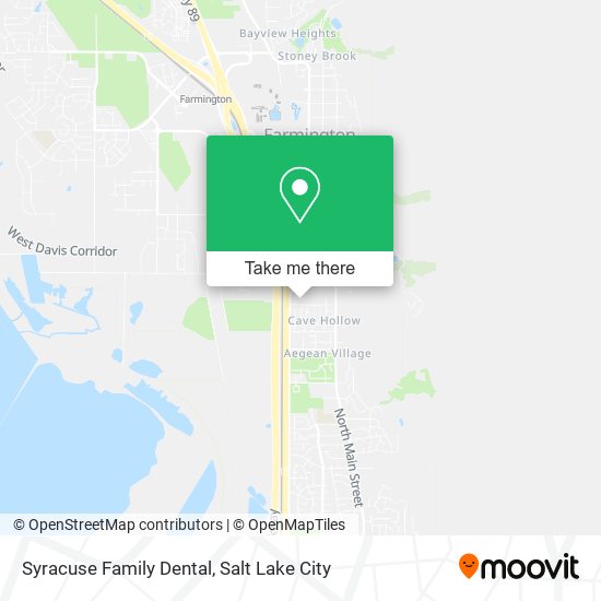 Syracuse Family Dental map