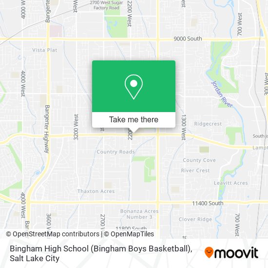 Bingham High School (Bingham Boys Basketball) map