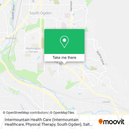 Intermountain Health Care (Intermountain Healthcare, Physical Therapy, South Ogden) map