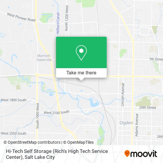 Mapa de Hi-Tech Self Storage (Rich's High Tech Service Center)