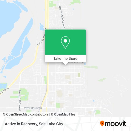 Active in Recovery map