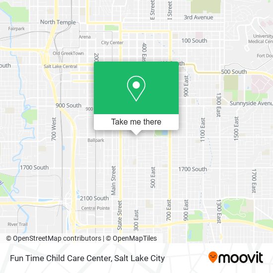Mapa de Fun Time Child Care Center