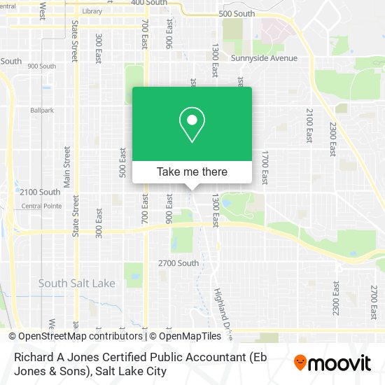 Richard A Jones Certified Public Accountant (Eb Jones & Sons) map