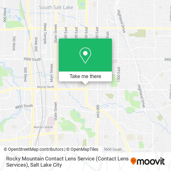 Mapa de Rocky Mountain Contact Lens Service (Contact Lens Services)