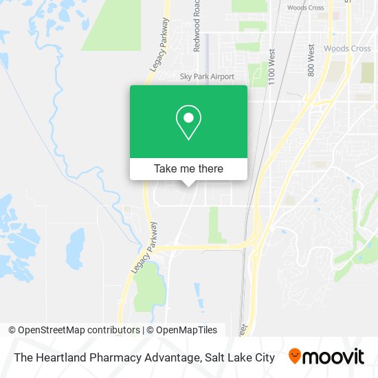 The Heartland Pharmacy Advantage map