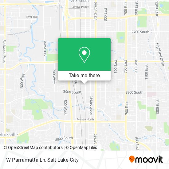 W Parramatta Ln map