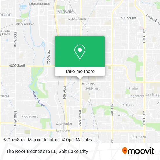 The Root Beer Store LL map