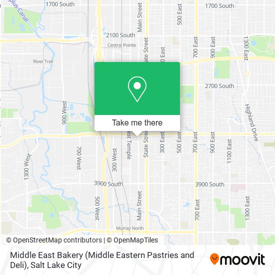 Mapa de Middle East Bakery (Middle Eastern Pastries and Deli)