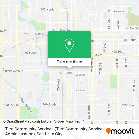 Turn Community Services (Turn Community Service-Administration) map