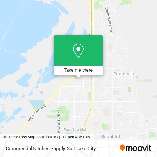 Commercial Kitchen Supply map