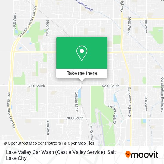 Mapa de Lake Valley Car Wash (Castle Valley Service)