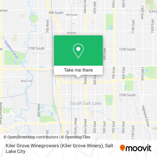 Mapa de Kiler Grove Winegrowers (Kiler Grove Winery)