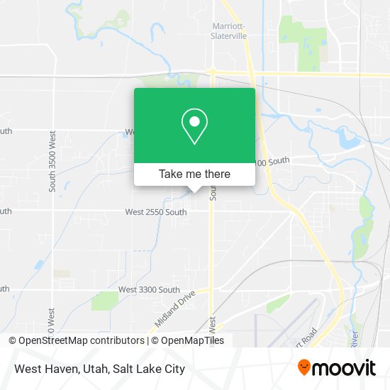 West Haven, Utah map